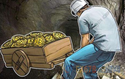 A sprawling mining farm, showcasing the scale of operations and infrastructure required for Bitcoin mining.